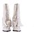 Autre Marque Botas TORAL de piel plateadas 38 Plata - vista 4