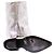 Autre Marque Botas TORAL de piel plateadas 38 Plata - vista 7