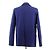Autre Marque Blazer MII de lana azul - vista 2