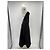 Autre Marque Vestido de algodón negro KHY Talla 6 - vista 3