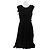 Prada Kleid in Schwarz mit Rüschen