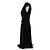 Prada Kleid in Schwarz mit Rüschen - Ansicht 4