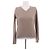 Comme Des Garcons Beige V-Ausschnitt Pullover aus Wolle und Kaschmir