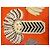 Hermès: Sciarpa Doppia Faccia "Epaulettes de Gala" 90 cm. Eccellente. Condizione Multicolore - vista 6