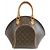 Borsa a mano Ellipse MM Monogramma Louis Vuitton Marrone