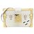 Borsa a Spalla Petite Malle Epi Louis Vuitton Argento D'oro Metallico