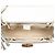 Borsa New Bamboo media GG in tela bianca Gucci - vista 4