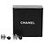 Chanel Silber CC Messing Perlen Swing Push Back Ohrringe - Ansicht 4