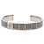Bracciale in ottone argentato Damier Colors Louis Vuitton Argento