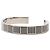 Bracciale in ottone argentato Damier Colors Louis Vuitton Argento - vista 2