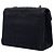 Chanel Schwarz CC Vertikal Gestepptes Nylon Grosgrain Einzelklappe - Ansicht 2