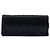 Chanel Schwarz CC Vertikal Gestepptes Nylon Grosgrain Einzelklappe - Ansicht 3