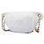 Chanel Weiße gesteppte Lammleder All About Chains Bauchtasche - Ansicht 2