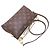 Clutch Pallas Monogram Marrone Louis Vuitton - vista 2