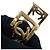Timeless Bracciale rigido placcato oro Chanel D'oro - vista 4