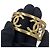 Timeless Bracciale rigido placcato oro Chanel D'oro - vista 6