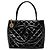 Timeless Bolso de mano Chanel Matelassé Coco Mark Reissue Tote Negro
