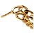 Goldplattierte Kettengürtel Chanel Coco Mark RUE CAMBON Golden - Ansicht 3