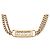Collana in strass Chanel Coco Mark Rosa D'oro - vista 2