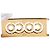 Collana in strass Chanel Coco Mark Rosa D'oro - vista 4