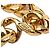 Timeless Chanel Vintage Goldene Kette Gürtel - Ansicht 4