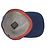 NUOVO CAPPELLO DA BASEBALL LORO PIANA M 57 IN CACHEMIRE BLU - vista 6