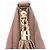 Hobo mediano de cuero Soho con cadena Gucci Castaño - vista 9