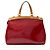 Louis Vuitton Monogram Vernis Brea MM Handtasche Rot - Ansicht 3