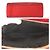 Tote Prada Tessuto Leder Nylon Schultertasche Rot - Ansicht 10