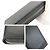 Louis Vuitton Leather Zippy Wallet Vertical Black - view 6