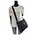 Bolsa de ombro em nylon tessuto com logo triangular Prada Preto - vista 6