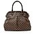 Louis Vuitton Damier Ebene Trevi GM Handtasche Braun - Ansicht 3
