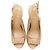 Espadrilles compensées en cuir verni Cannage de Dior - Taille 37.5 / 7.5 - vue 5