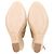 Espadrilles compensées en cuir verni Cannage de Dior - Taille 37.5 / 7.5 - vue 6