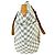 Borsa a Spalla Louis Vuitton Totally GM Damier Azur Bianco - vista 6