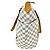 Borsa a Spalla Louis Vuitton Totally GM Damier Azur Bianco - vista 8
