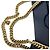 Padlock Borsa a spalla in pelle blu monogramma GG Supreme con piccolo lucchetto Gucci - vista 4