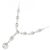 Autre Marque Collana di diamanti in oro bianco Au750 Argento - vista 4