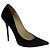 Décolleté Jimmy Choo in scamosciato nero a punta 12cm