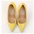 Jimmy Choo Anouk 120 Stiletto Pumps aus gelbem Pythonleder - Ansicht 3