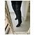 Stivali Jimmy Choo Sopra il Ginocchio in Pelle Neri Nero - vista 3