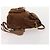 Gucci Gucci bamboo daim mini Marrone - vista 3