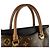 Bolso de mano Pallas BB Monogram Louis Vuitton Castaño Negro Monograma - vista 10