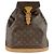 Louis Vuitton Monogram Montsouris GM Rucksack Braun Monogramm