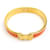 Hermès Bracciale HERMES Clic Clack PM D'oro Arancione  - vista 5