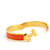 Hermès Bracciale HERMES Clic Clack PM D'oro Arancione  - vista 6