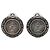 Orecchini a clip vintage Chanel Nero