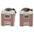 H-Cube Cage d'H Ohrringe von Hermès Silber Pink  - Ansicht 1