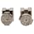 Hermès Hermes Cage d'H H-Cube Earrings Silvery Light blue  - view 2