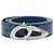Christian Dior Dior Oblique Galaxy CD30 Reversible Belt Navy blue